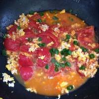 可口的西红柿鸡蛋拌面的做法图解八