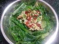 家常菜白灼油麦菜