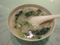 家常菜小白菜疙瘩汤