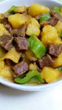 家常菜土豆炖牛肉