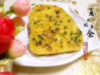 美味蛋煎蒜香馒头片做法图解7)