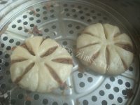 香喷喷的豆沙包做法图解11)