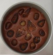 自制栗子巧克力蛋糕做法图解7)