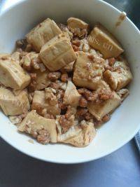 让人怀念的肉末豆腐