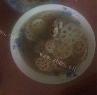 美味的莲藕骨头汤
