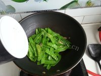 最爱的清炒荷兰豆做法图解7)