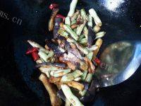 老爸做的茄子炒豆角