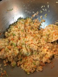 自制双重芝士饭团做法图解3)