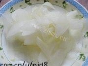 美味的老黄瓜种鸡蛋汤做法图解4)