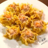 美味的干蒸鲜虾烧麦做法图解22)