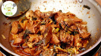 荤菜红焖野生天鹅肉做法图解8)