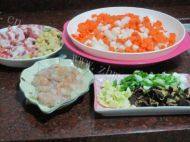 中式主食杂锦炒饭做法图解1)