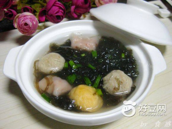 紫菜丸子汤