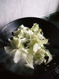 炒白菜做法图解2)