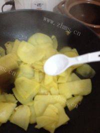 家常菜香煎土豆片做法图解8)