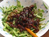 自制肉丝拉皮