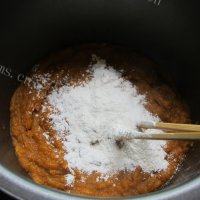 香脆的南瓜芝麻饼做法图解2)