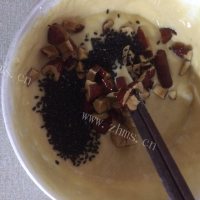 诱人的鸡蛋红枣发糕做法图解5)