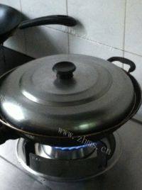 毛豆炒肉丝自制做法图解8)