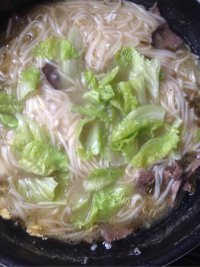 喷香的猪肝面做法图解6)