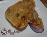 自己做的煎粽子