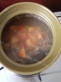 滋补的木瓜汤做法图解3)