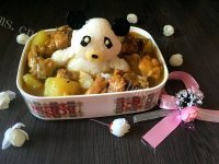好吃的咖喱鸡腿饭做法图解16)