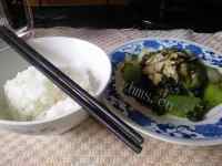 诱人的香菇油菜
