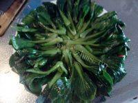 家常菜香菇扒油菜做法图解4)