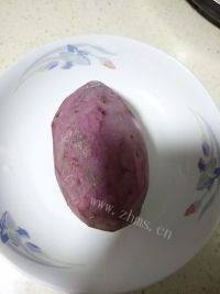 自制煎紫薯饼做法图解1)