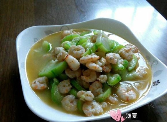 丝瓜虾仁