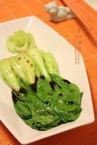 家常菜白灼油菜