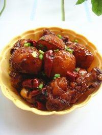 家常红烧鸡翅土豆