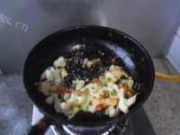 家常菜干锅菜花做法图解8)