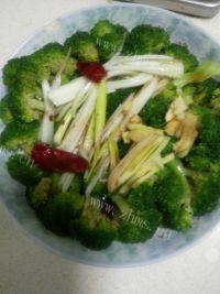 白灼西兰花做法图解7)