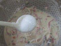 自己做的萝卜丝早餐饼做法图解4)