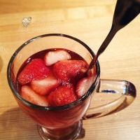 酸甜可口山楂草莓消脂茶的做法图解三