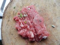 DIY肉末蒸豆腐做法图解4)