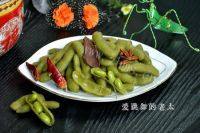美味的水煮五香毛豆节做法图解7)