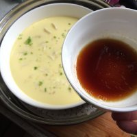 美味的蛤蜊炖蛋做法图解8)