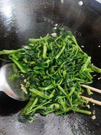 家常菜蒜蓉通心菜