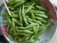 家常菜煸炒四季豆做法图解1)