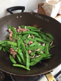 好吃的扁豆炒肉做法图解7)