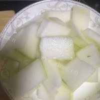 喷香的虾米炒冬瓜做法图解1)