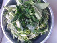 家常菜香菇炒油菜做法图解1)