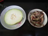 美味营养的虾仁冬瓜汤做法图解1)