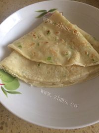 诱人的煎饼做法图解9)