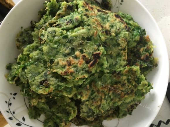 垂涎欲滴的韭菜饼