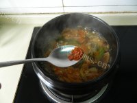 好吃的韩国泡菜鱼丸汤做法图解12)