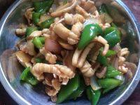 美味的炒鱿鱼